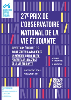 Prix annuel de l’OVE : les inscriptions sont ouvertes !